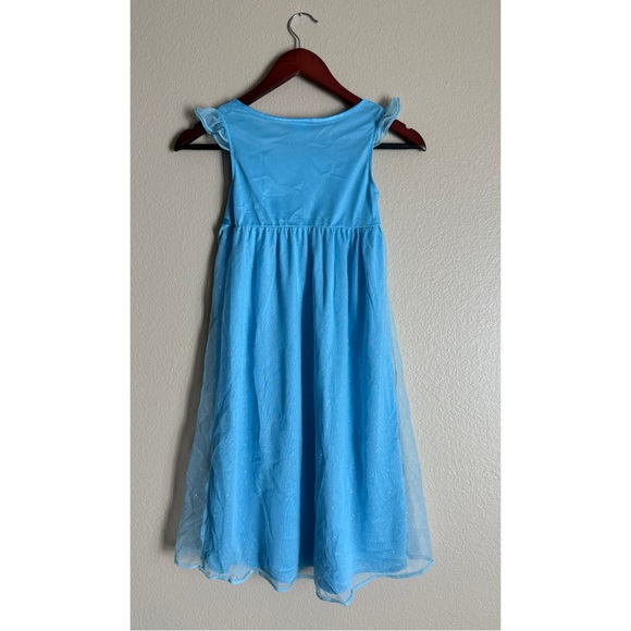 Disney Princess Cinderella Girls’ Shimmery Blue Night Gown (7/8, M) - Picture 6 of 6